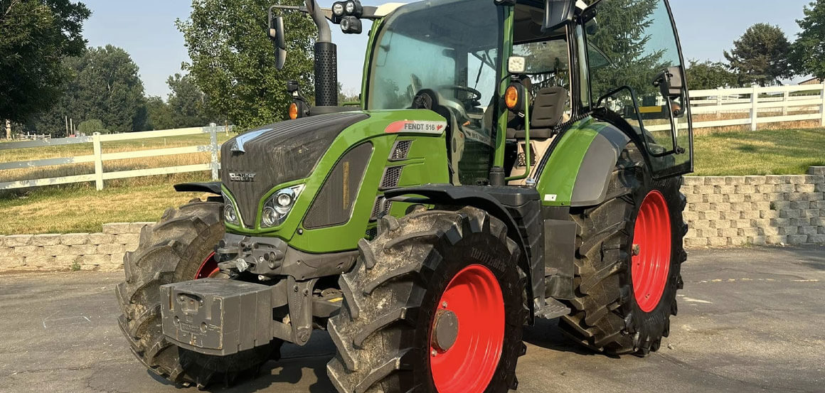 Green Fendt Tractor